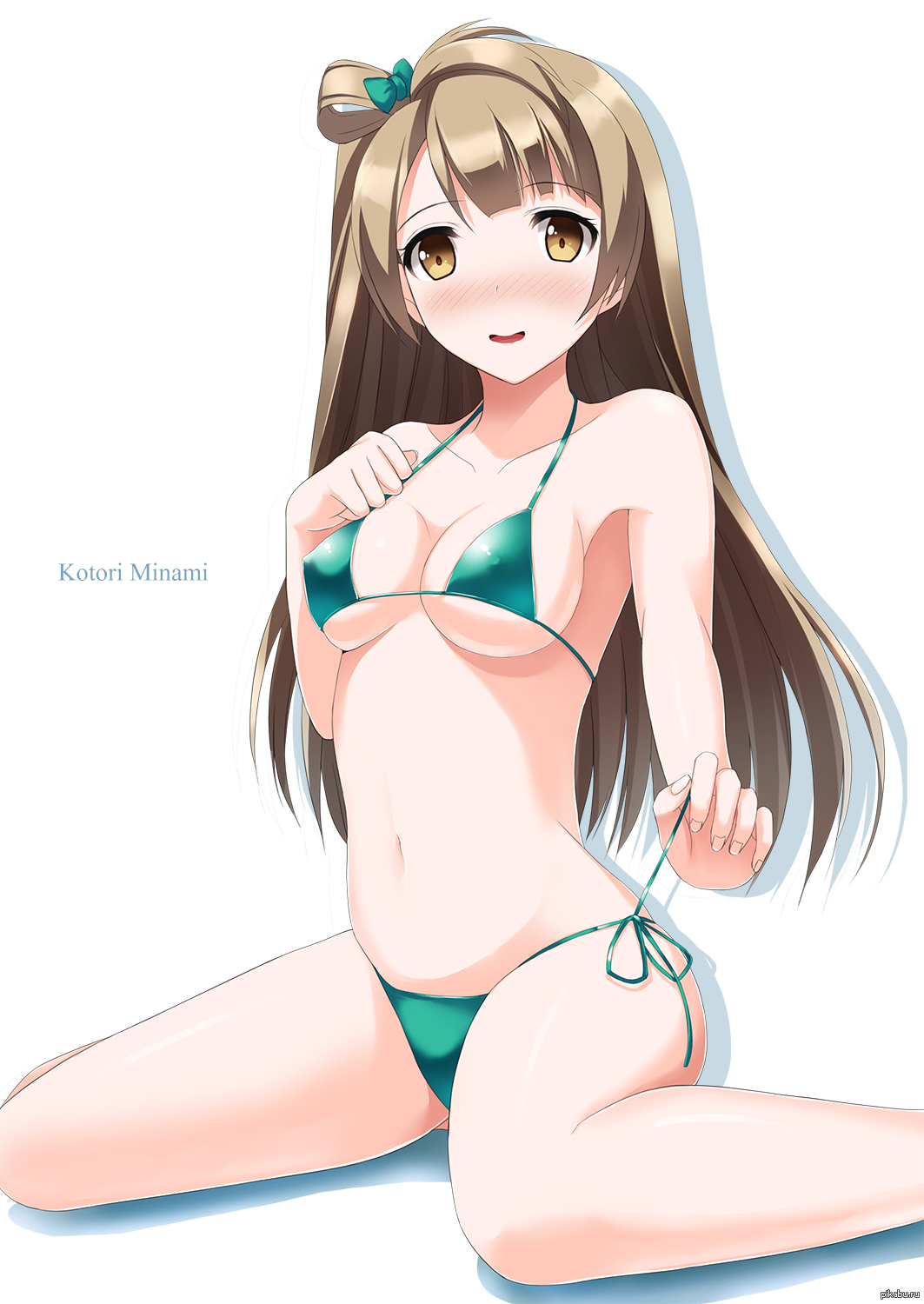 Kotori Minami - NSFW, Anime, Art, Girls, Bikini