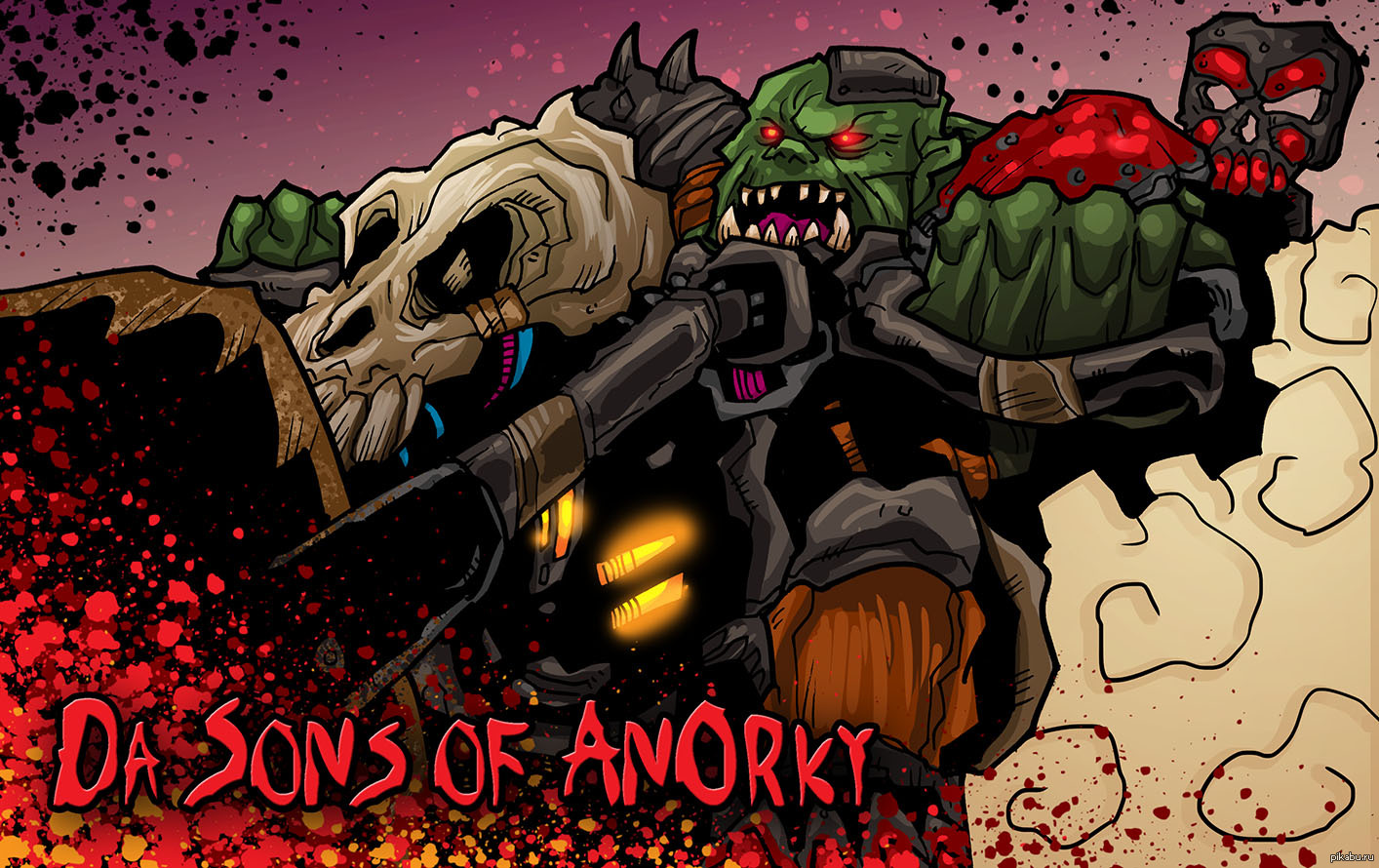Orc And Beautiful Slaves ~Ravishing Warriors Corrupted~