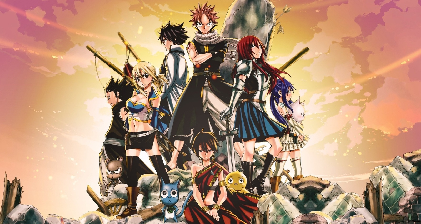 Арт Fairy Tail | Пикабу