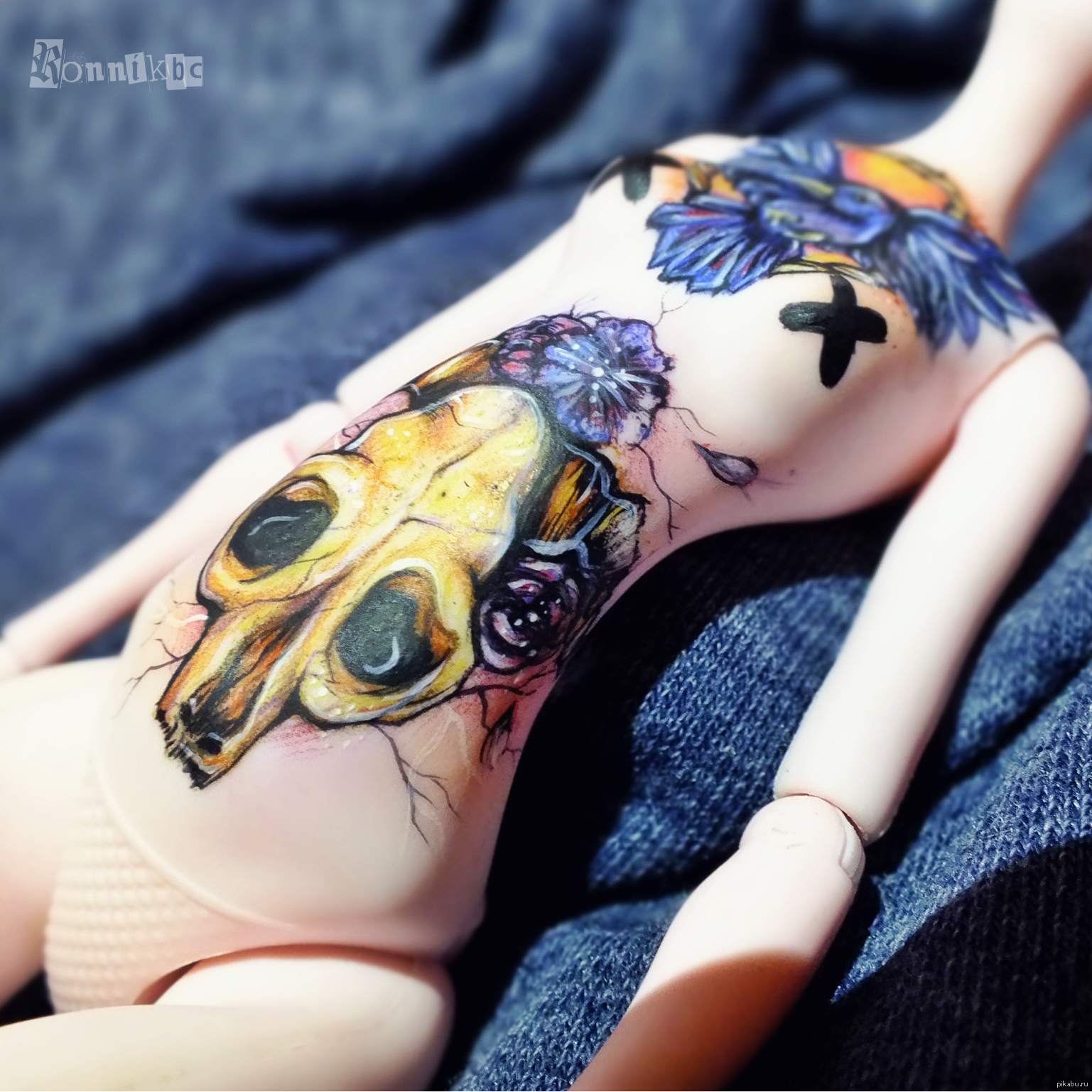 Офигенные куклы с татуировками