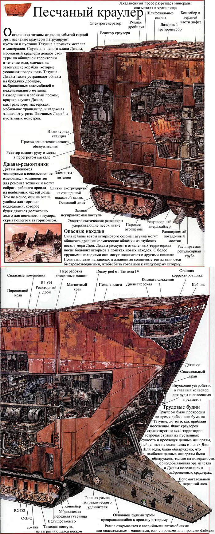 Sandcrawler [Star Wars] - My, star Wars, Star Wars, Sandcrawler, Crawler, Longpost