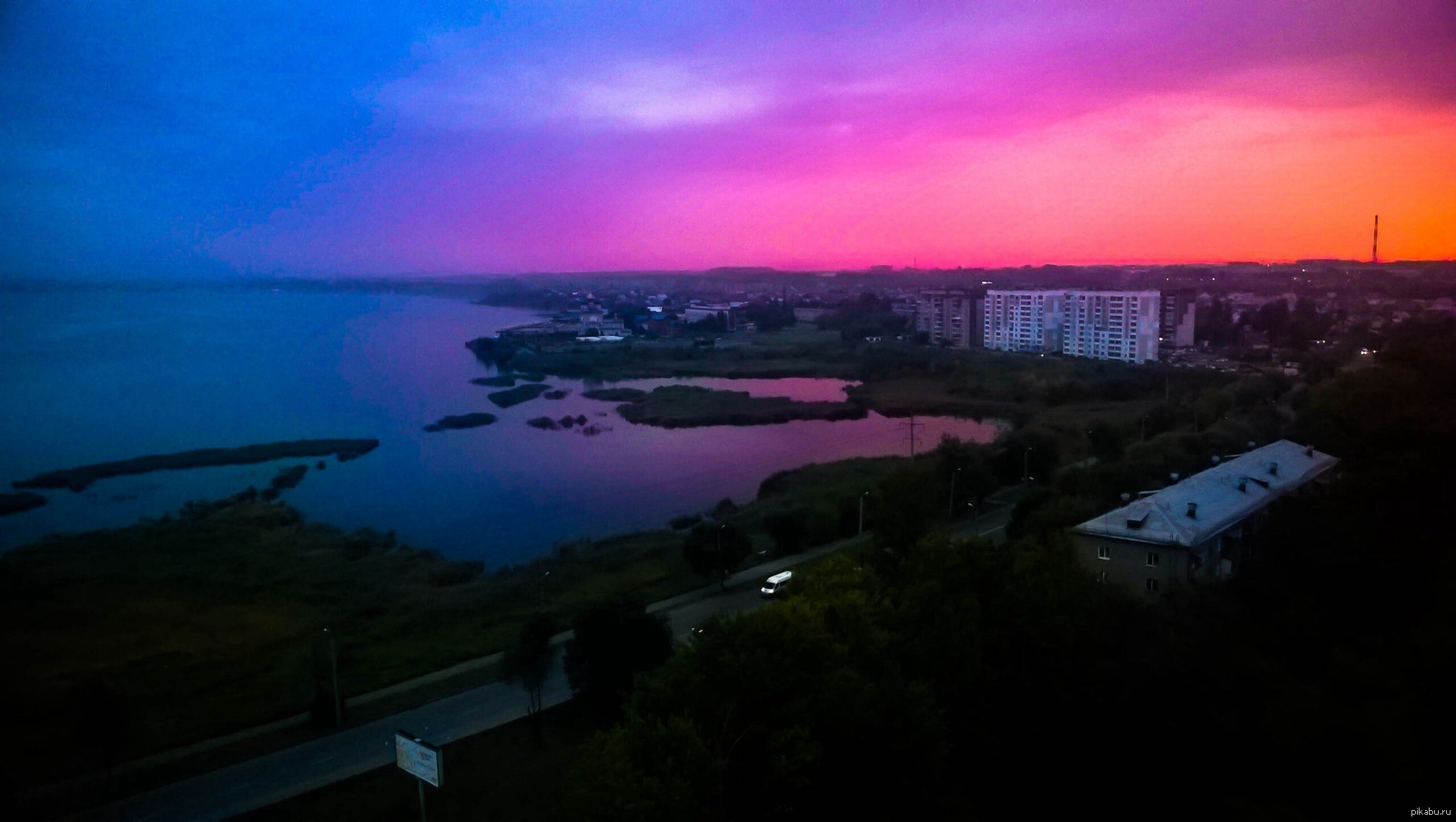 Челябинск Смолино закат