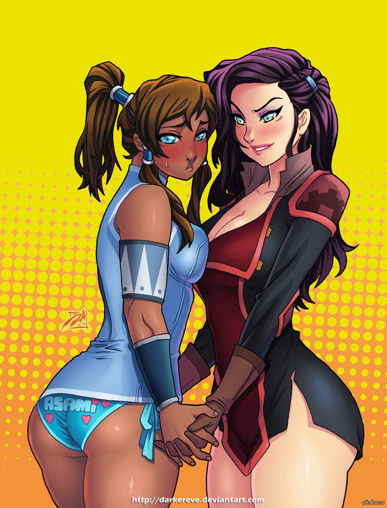 Korra and Asami Sato - NSFW, Art, Deviantart, Avatar: The Legend of Korra, Corra, Asami Sato