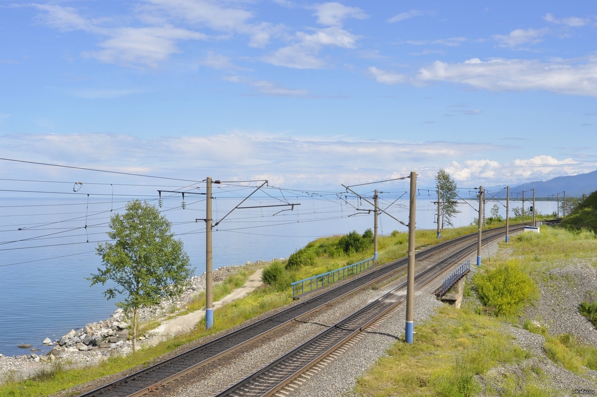 Baikal. Transsib. - Baikal, Railway, Trans-Siberian Railway