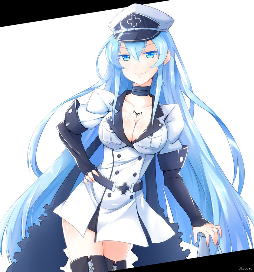 Esdeath - Арт, Аниме, Akame ga Kill, Esdeath