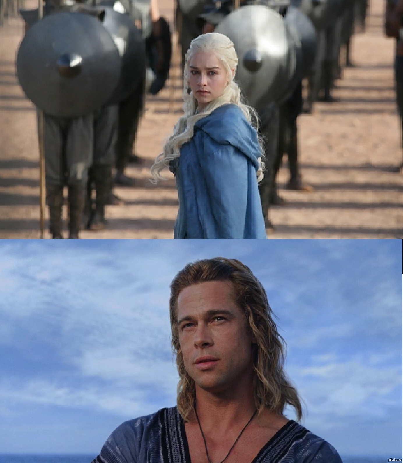 Khaleesi matured - Game of Thrones, Troy, Similarity, Daenerys Targaryen