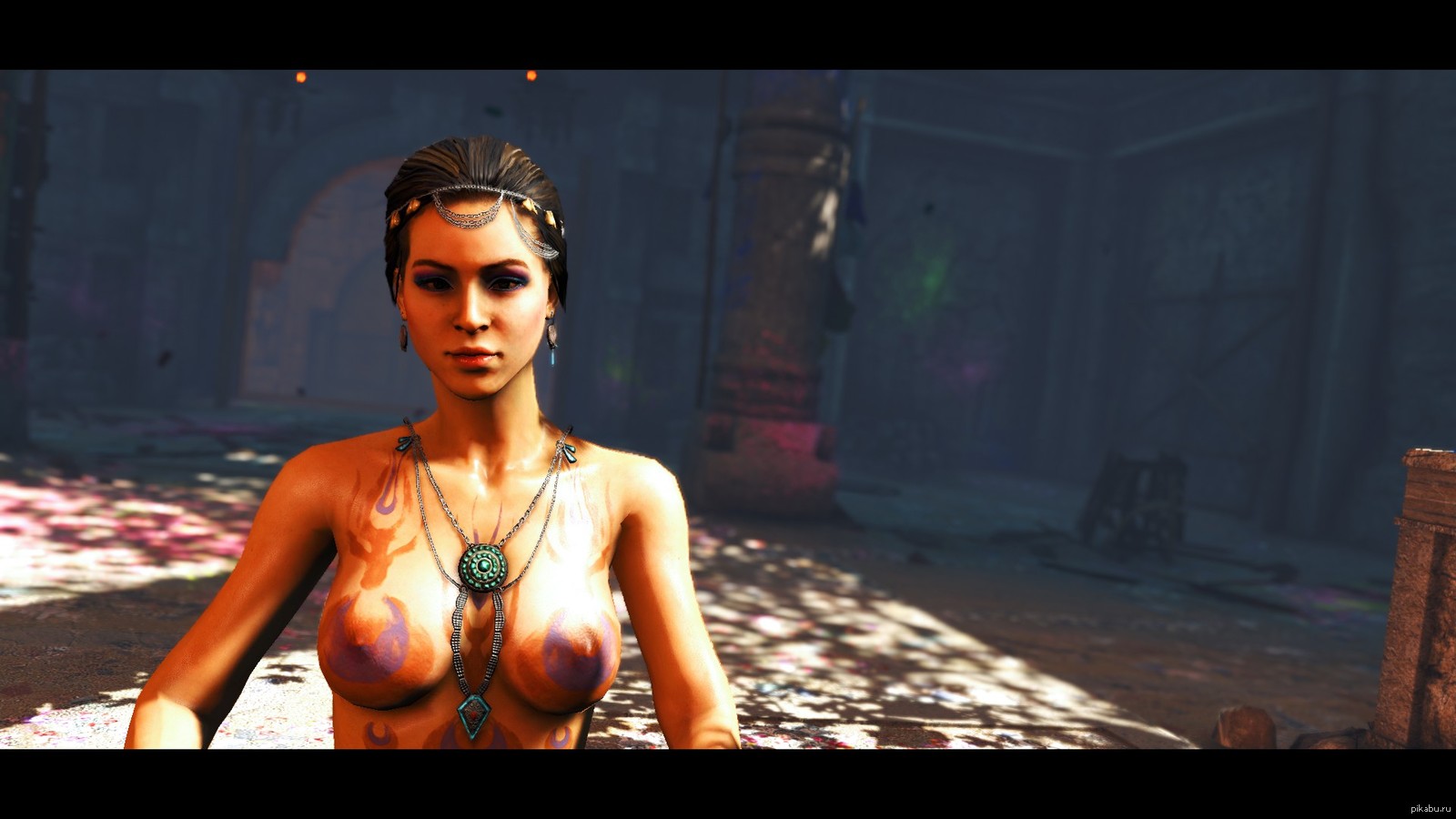 Far Cry 4 радует глаз, Far Cry 4, Сиськи, Скриншот.
