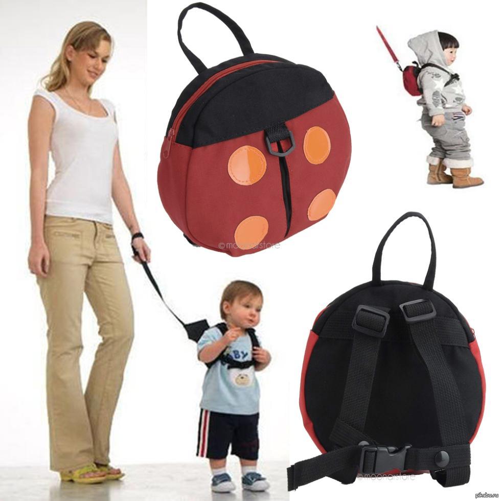 ребенка на поводке  Просто рюкзак-поводок для ребенка, ничего интересного | Пикабу