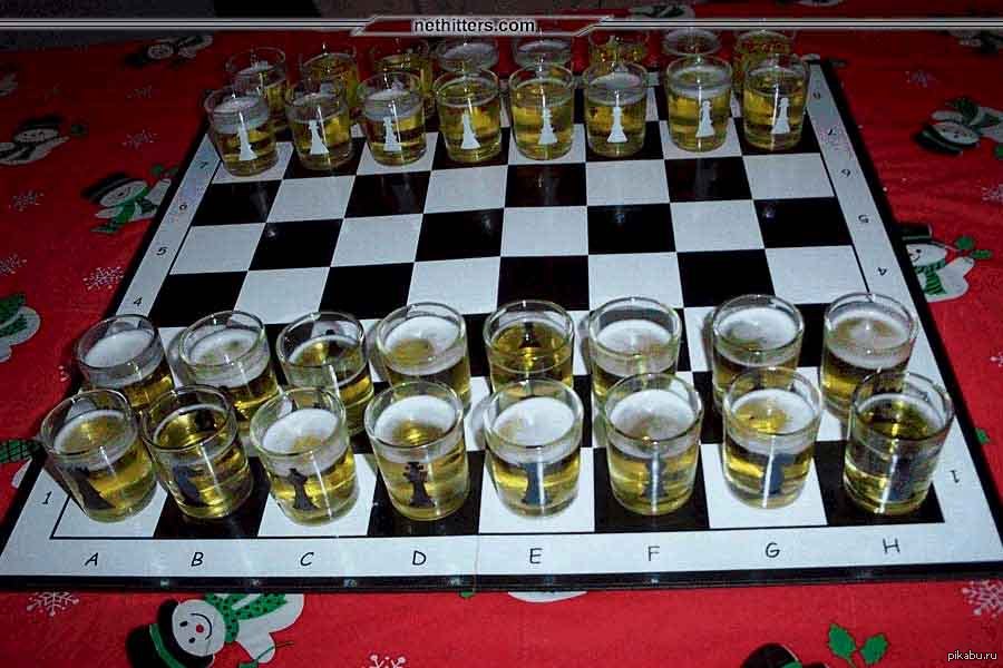 Что такое литрбол. Литрбол. Пиво и шахматы. Шахматы с алкоголем. Прикольные шахматы.