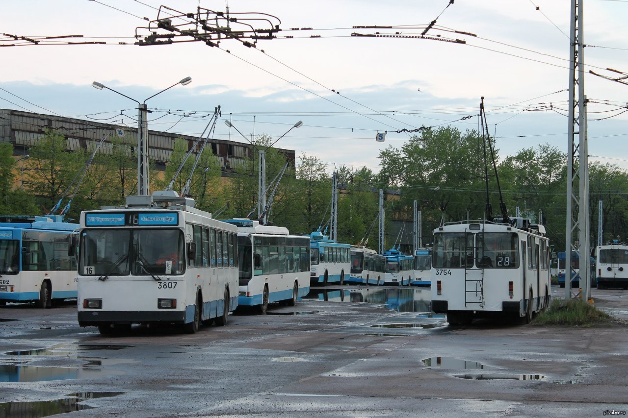 троллейбусный парк 3 санкт петербург