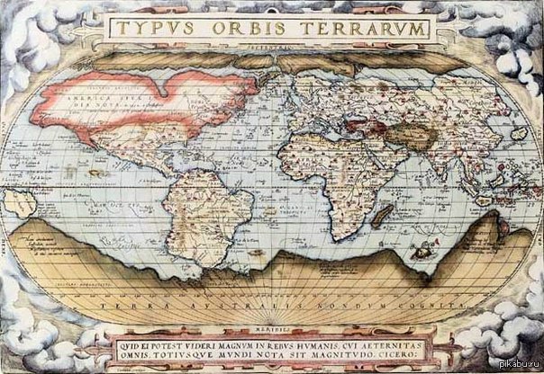 Неизвестная южная земля название. Атлас Абрахама Ортелия 1570. Карта Абрахама Ортелия (Abraham Ortelius) 1570 года.