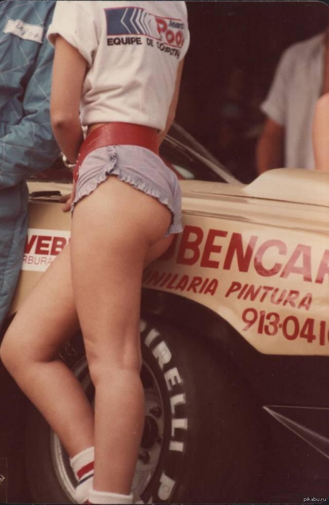 Hot Rod n Hot Pants - NSFW, Legs, Car, Retro, 80-е