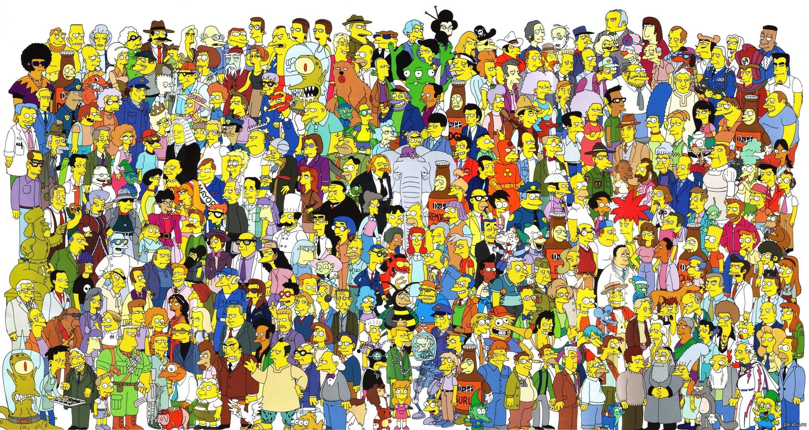 All Simpsons Characters