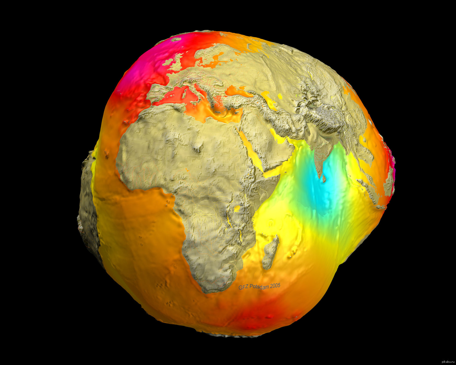 Вид земной. Форма земли геоид. Планета земля геоид. Потсдамская гравитационная картошка. Реальная форма земли геоид.