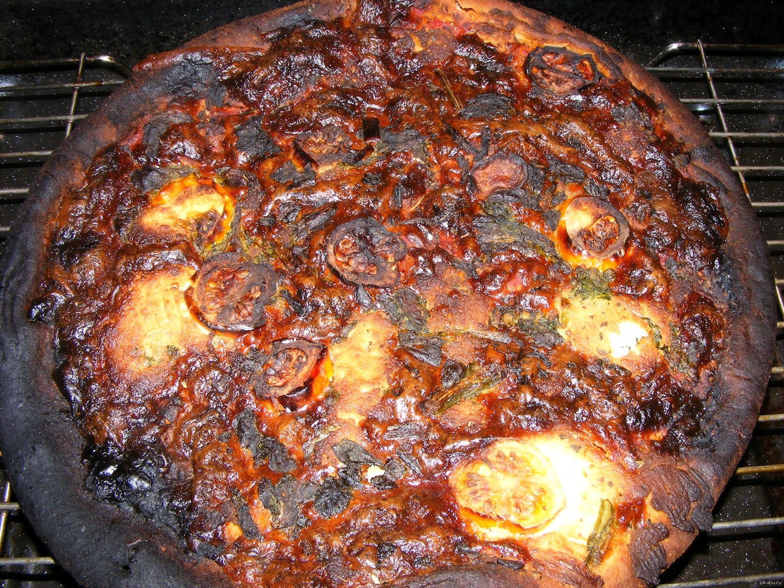 Сгоревший пирог