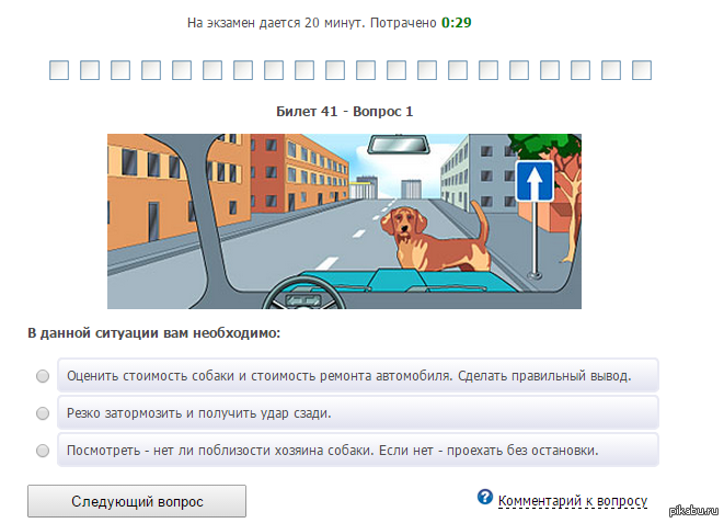 Экзамен сдан в гибдд