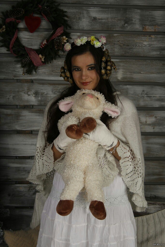 Новогодний костюм барашка | Пикабу