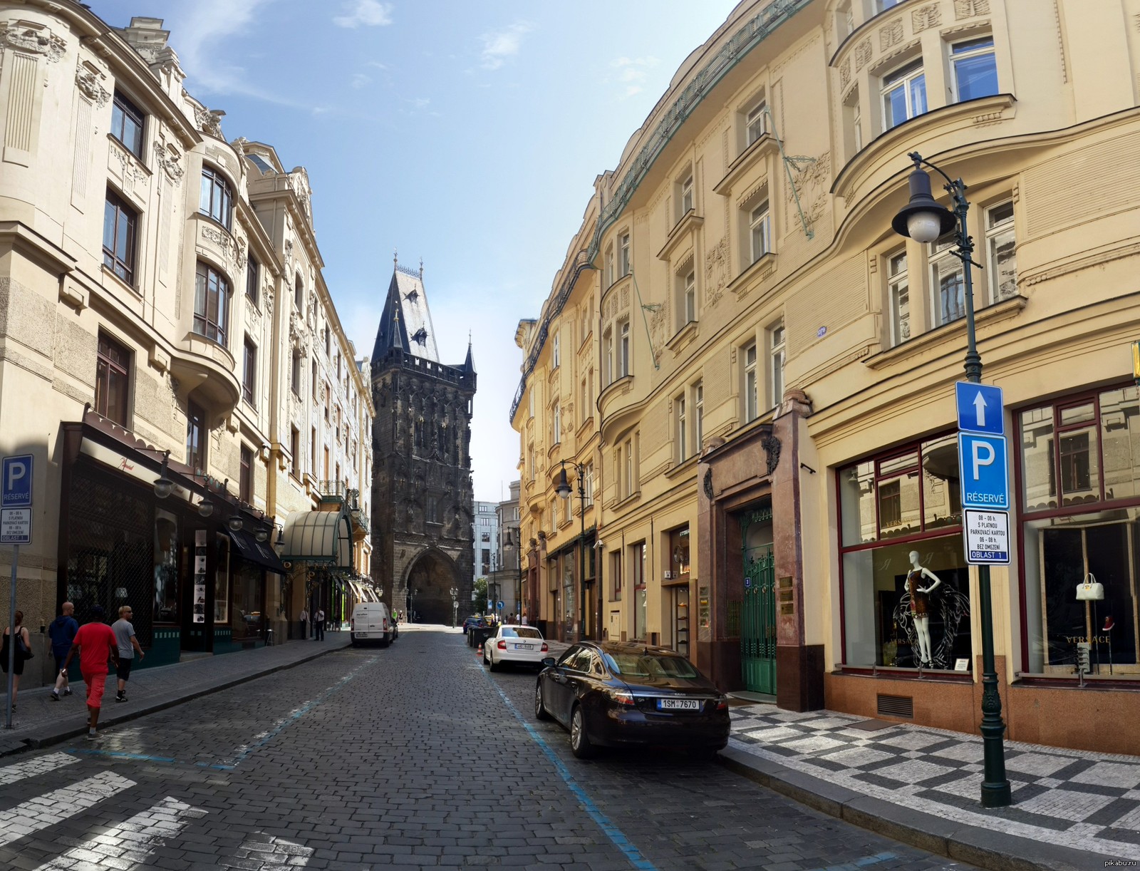 Прага. Пороховая башня. | Пикабу