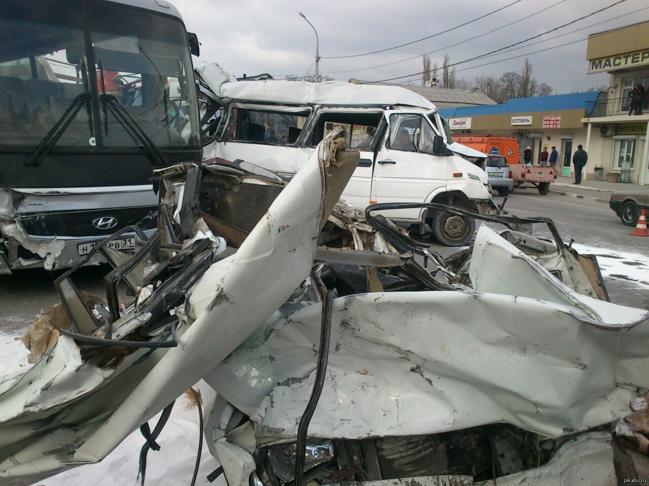 Авария в Новороссийске 27.01.2015 | Пикабу