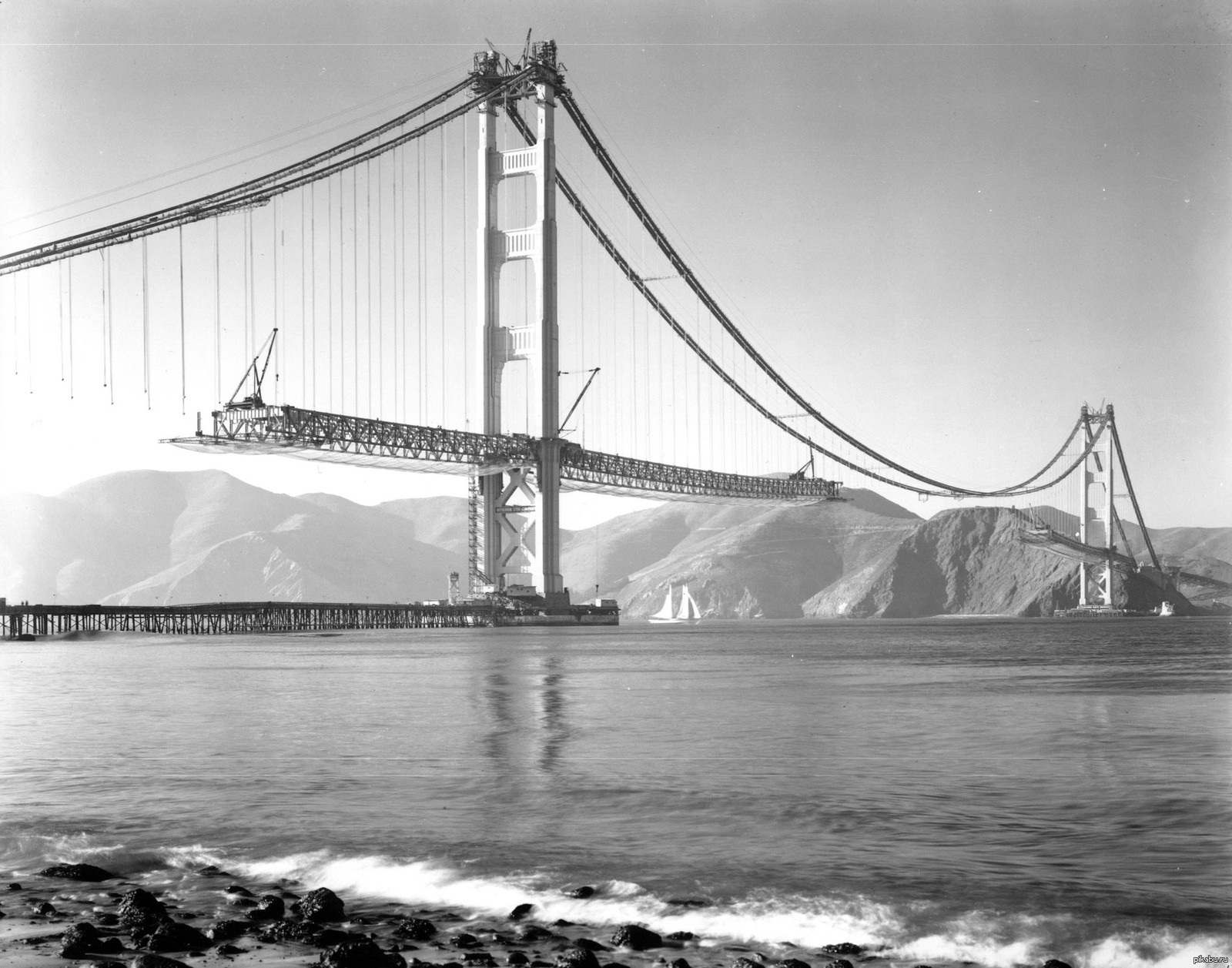 Золотые ворота Сан-Франциско 1937