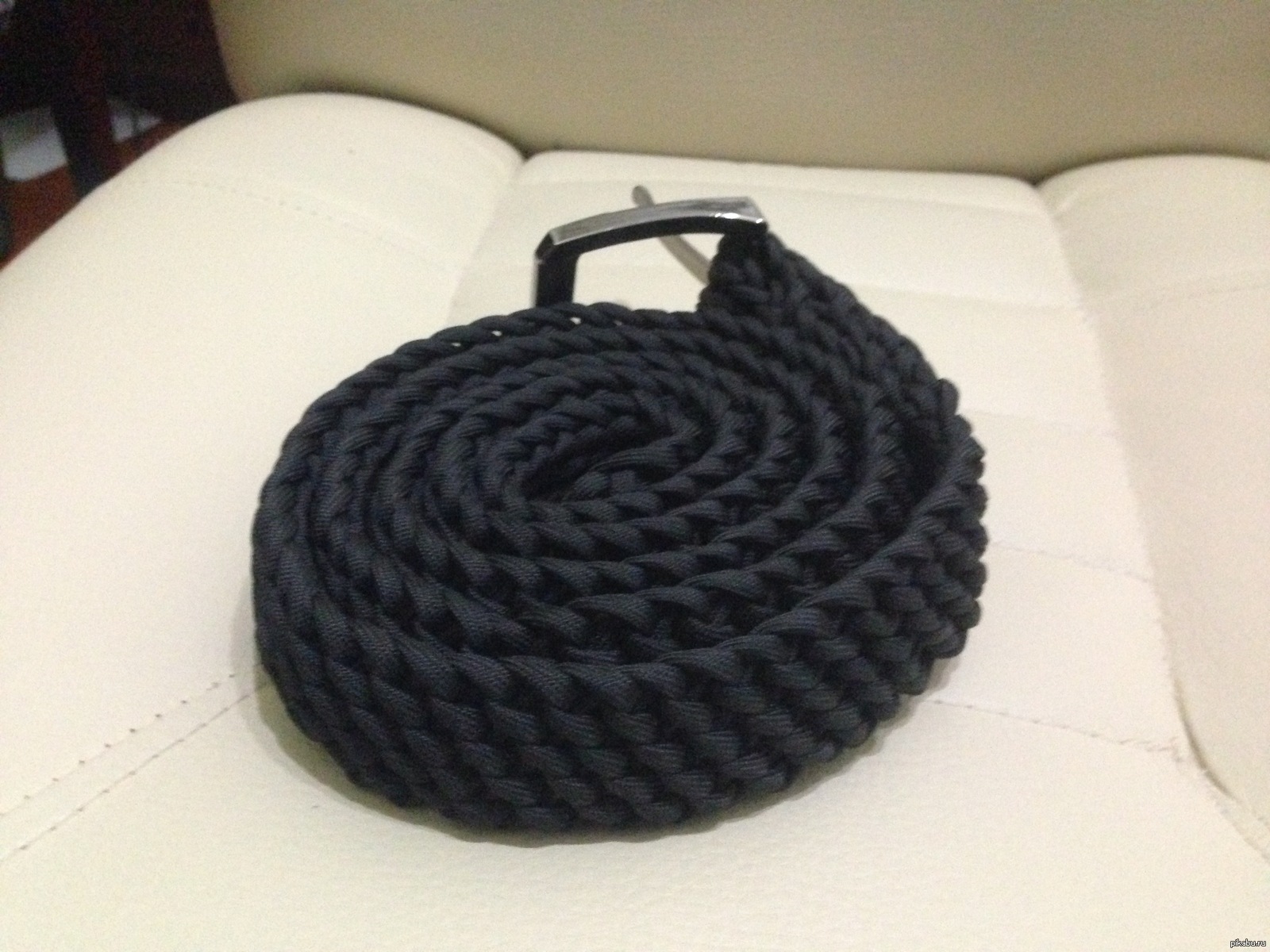 Плетение пояса из 7 нитей, шнуров - фото, видео, своими руками