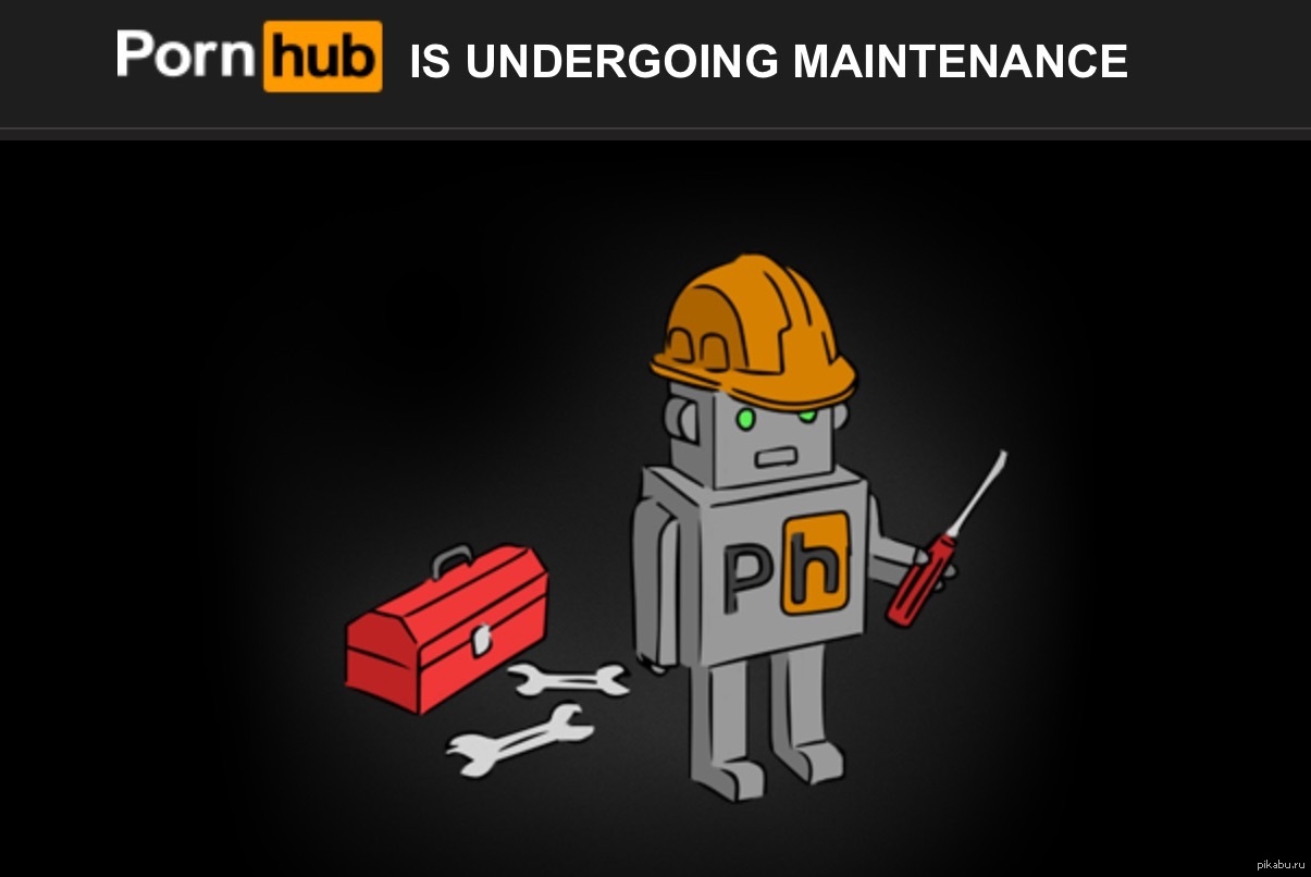 Pornhub undergoing maintenance