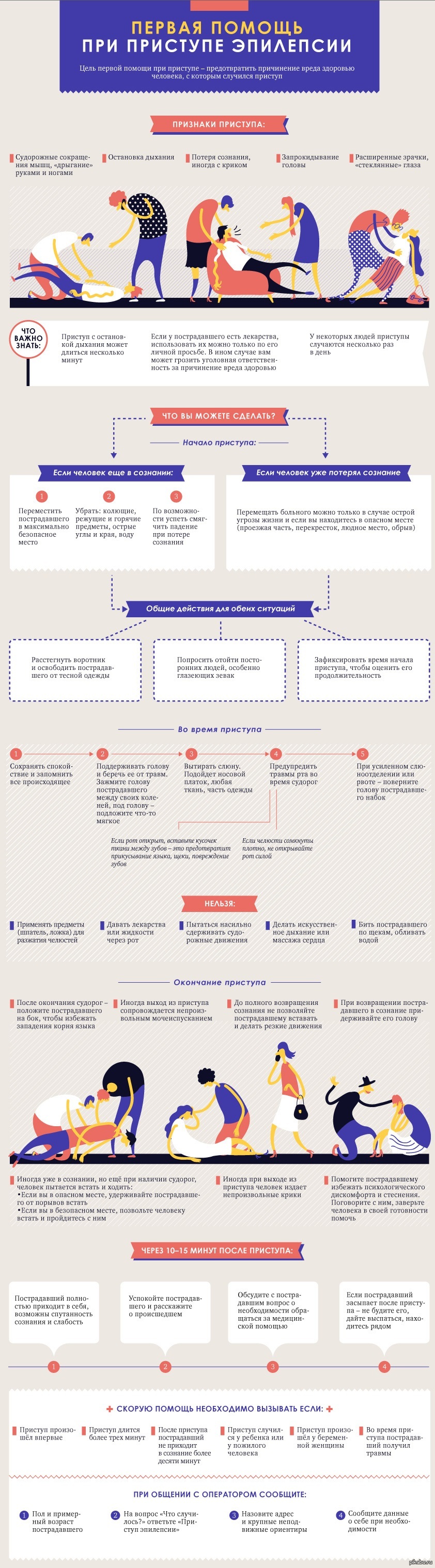 Первая помощь при приступе эпилепсии | Пикабу
