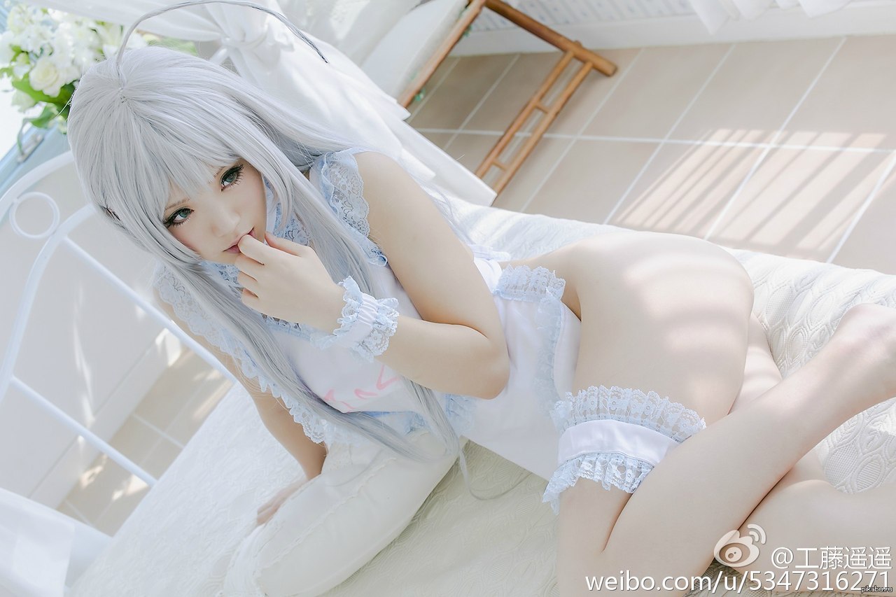 Cosplay - NSFW, Cosplay, Haiyore! Nyaruko-san, Strawberry, Beautiful girl, Asian, Legs