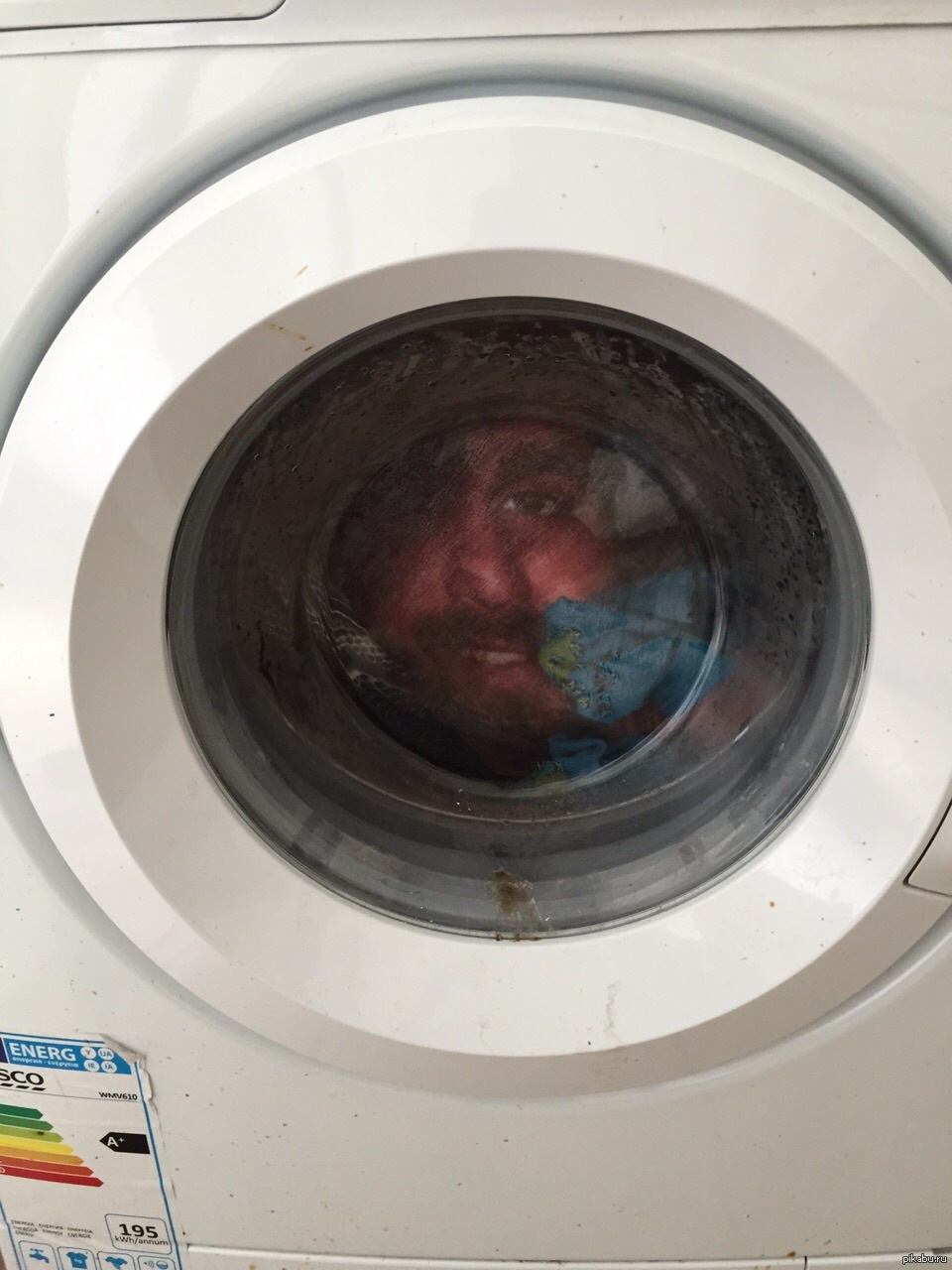 Смешная стиральная машинка