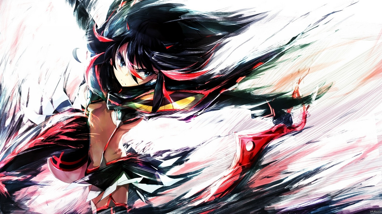 Ryuko Matoi - NSFW, Anime Art, Аниме, Kill la Kill, Matoi Ryuuko