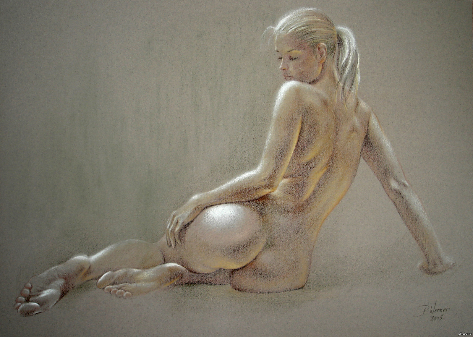 художник рисует на голых женщинах фото 38