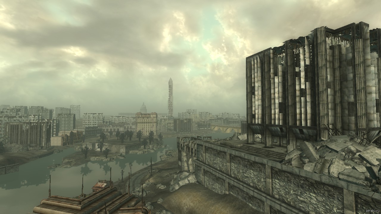 Fallout 3 изображение мемориала линкольна найти