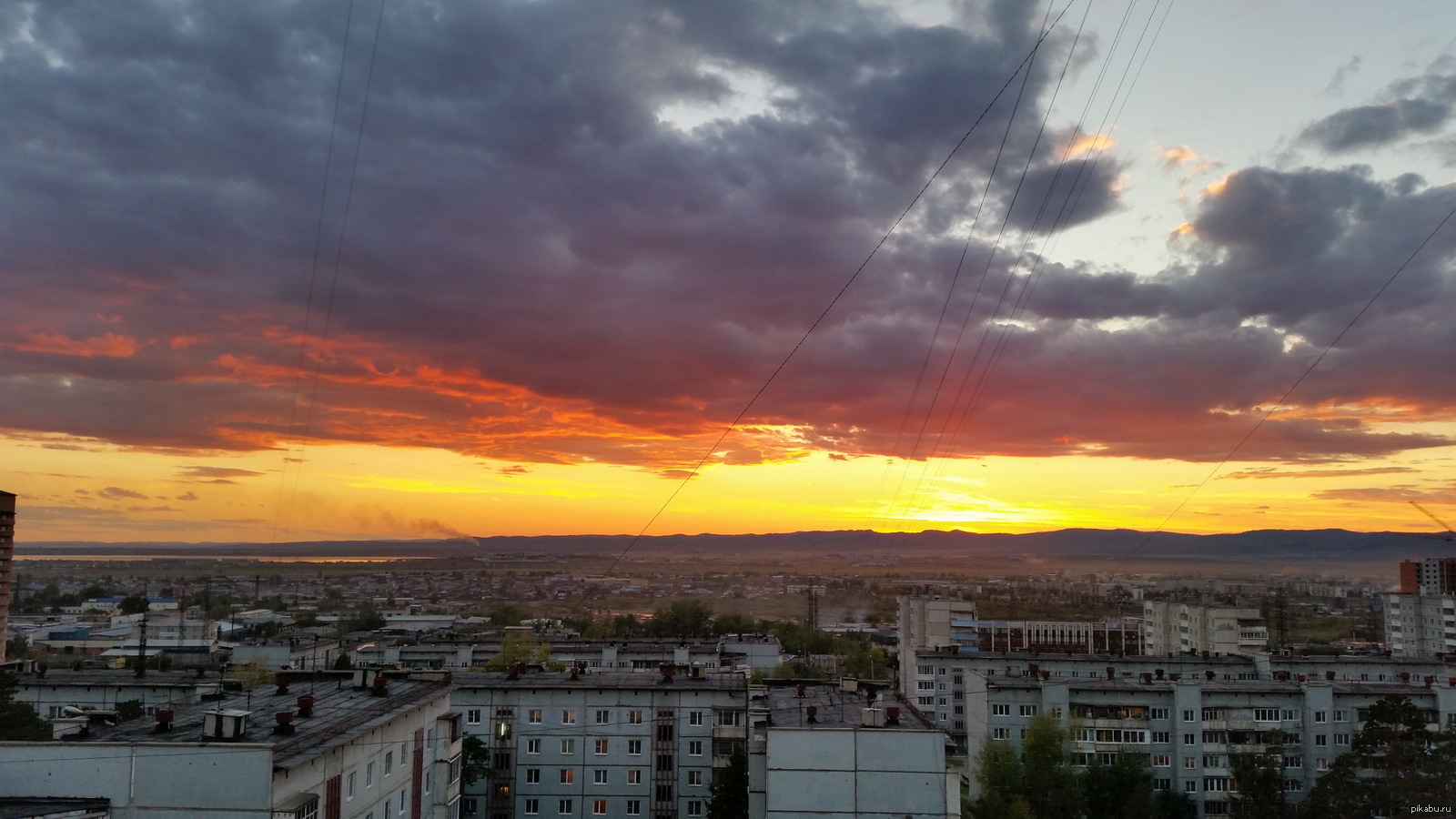 Восход солнца в екатеринбурге