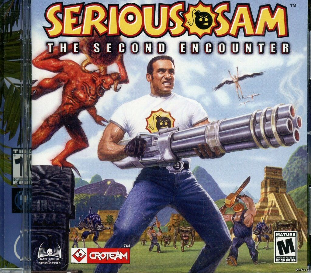 Поиграем в классический Serious Sam? | Пикабу