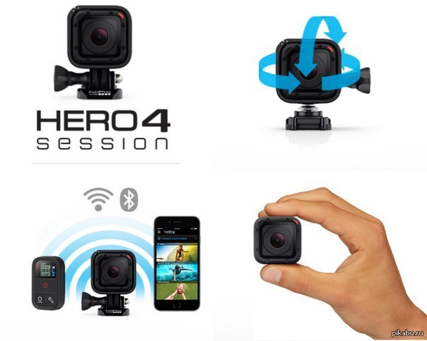 Новая GoPro HERO4 Session | Пикабу