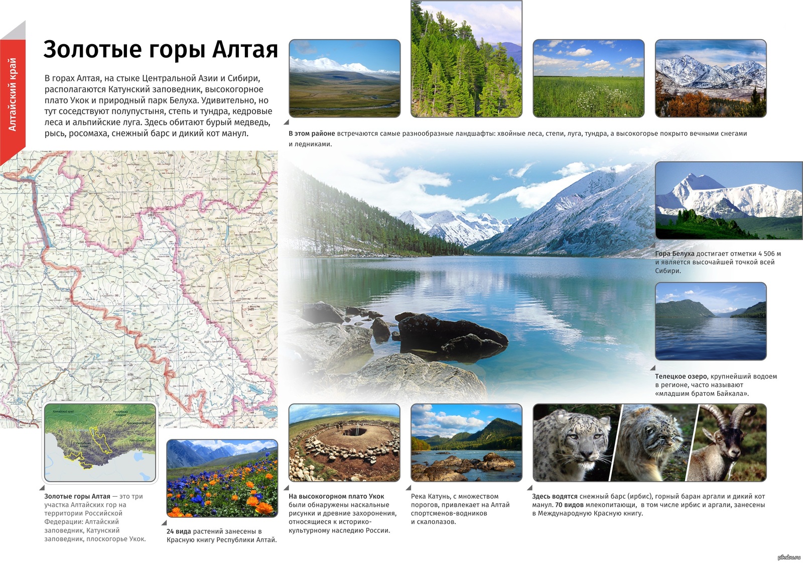 Алтай туристический путеводитель