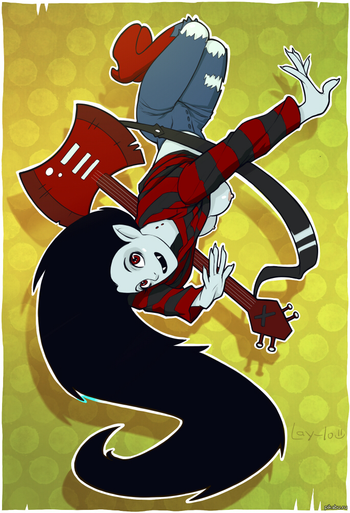 Marceline - NSFW, Marceline, Marceline, Adventure Time, Strawberry, Art