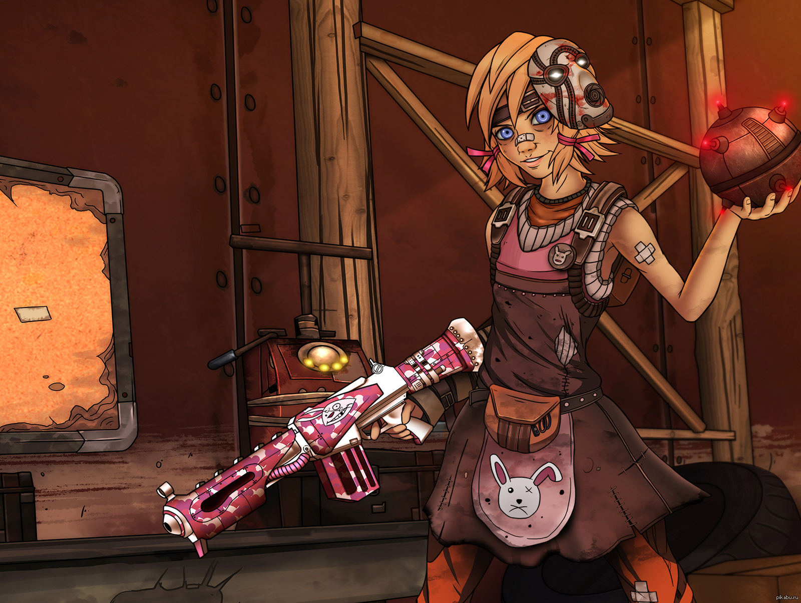 Tiny tina. Бордерлендс крошка Тина. Крошка Тина Borderlands 2. Тина Тина бордерлендс. Тина из бордерлендс 3.