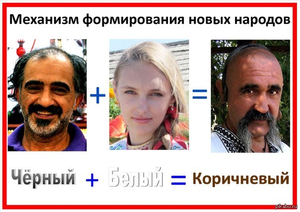 Почему у украинцев темные волосы