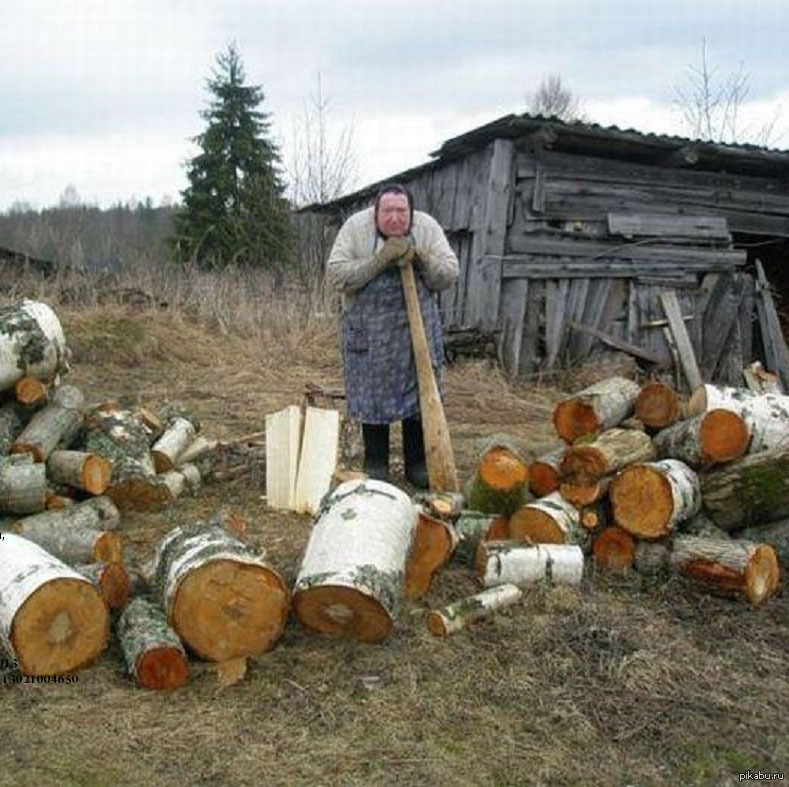 Прикольные картинки с дровами