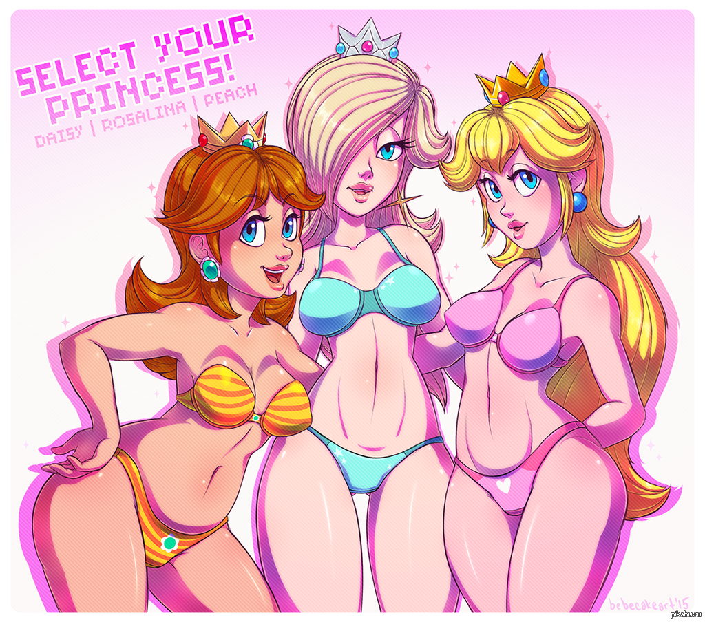 Peach And Daisy Nude