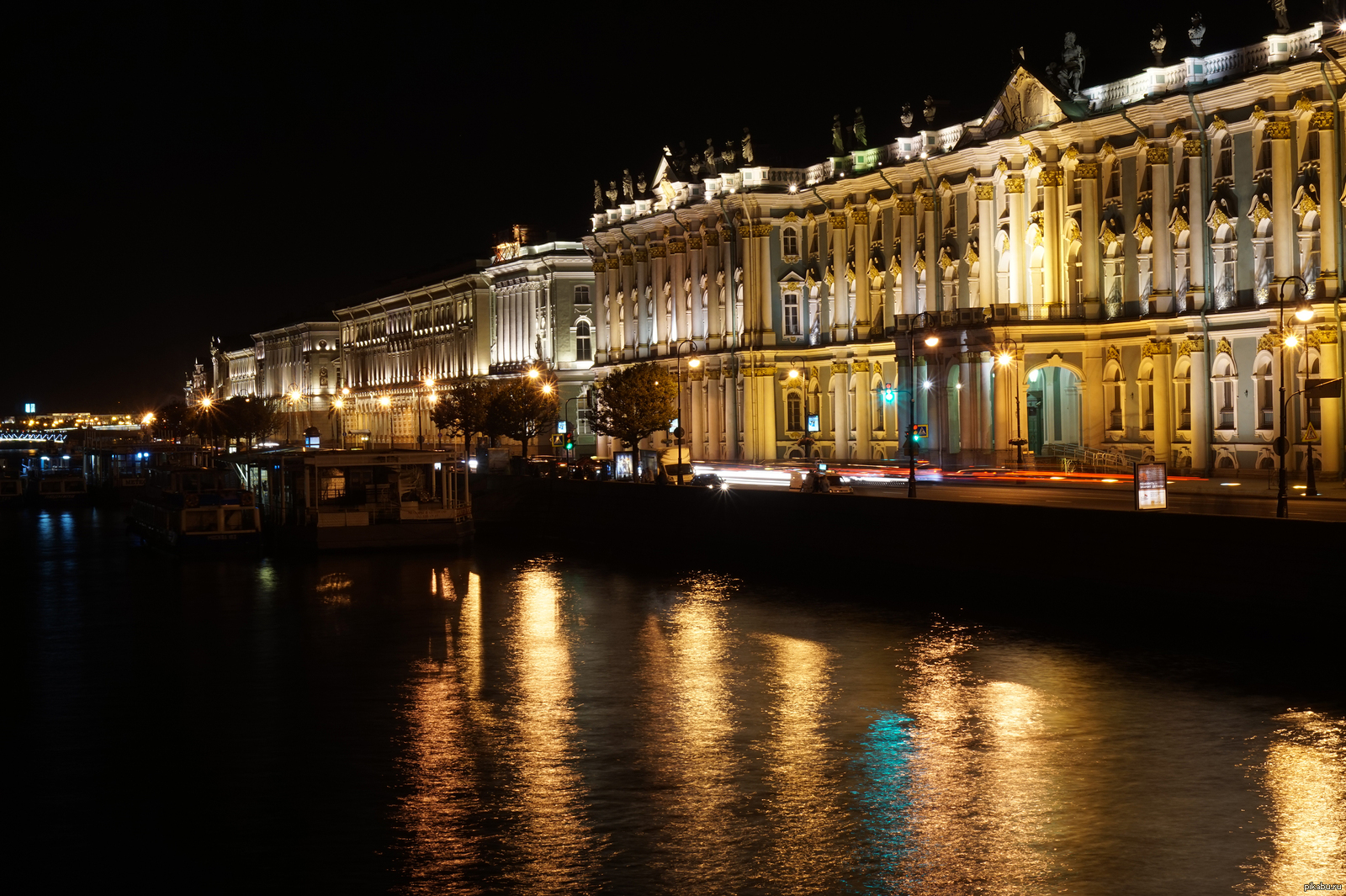 Петербург ночь набережная Невы