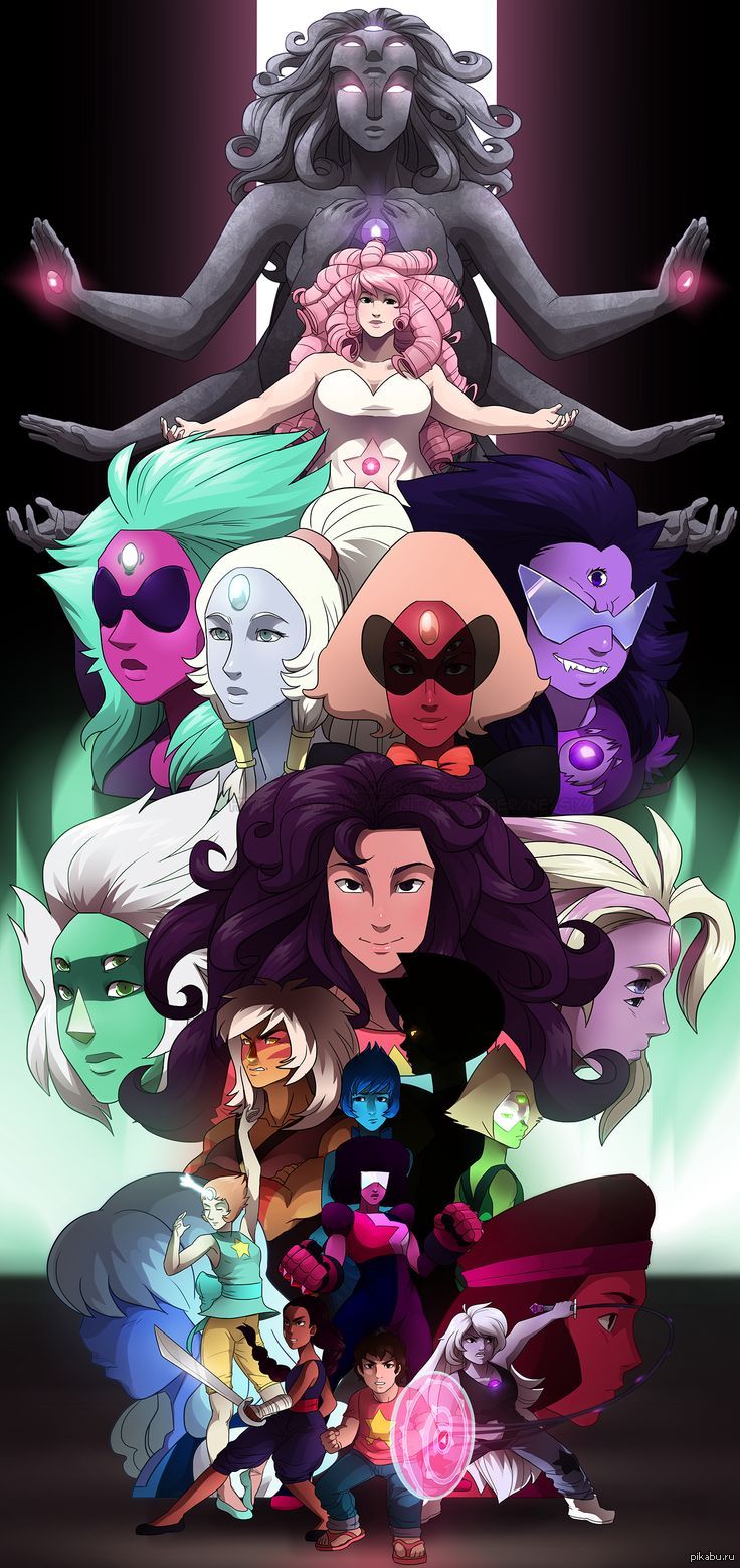 The post is not the first, the art is not mine. - Steven universe, Fan art, Art