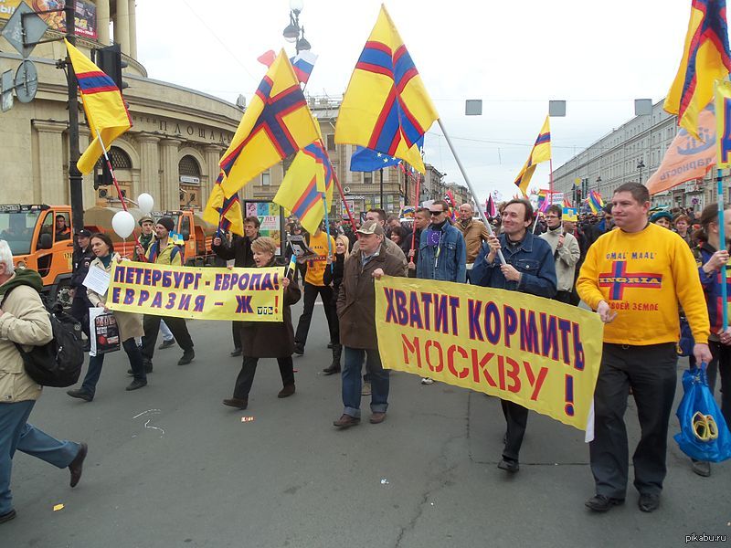 Отдельного народа. Флаг Ингерманландии на митинге. Ингрия сепаратизм. Ингрия митинг. Ингерманландские сепаратисты.