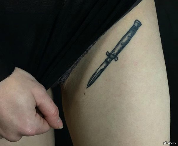 Bandit - NSFW, Tattoo, Knife, Legs