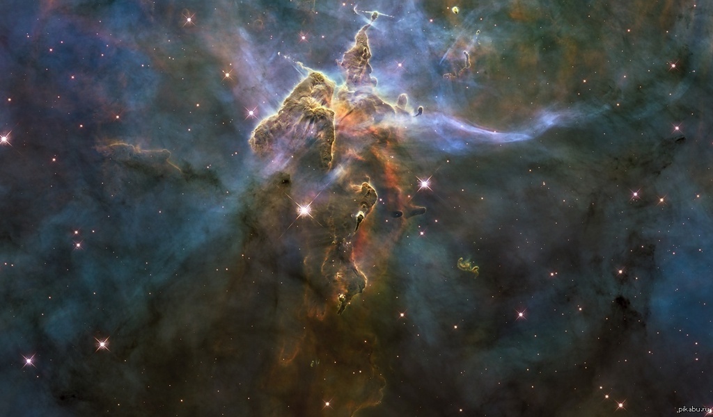 Mystic mountain. Туманность NGC 3372. Туманность Карина Небула. Туманность Карина Созвездие киля. Телескоп Хаббл столпы творения.