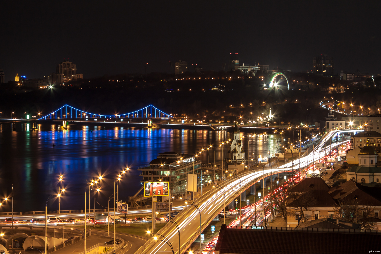 Ночной Киев фото