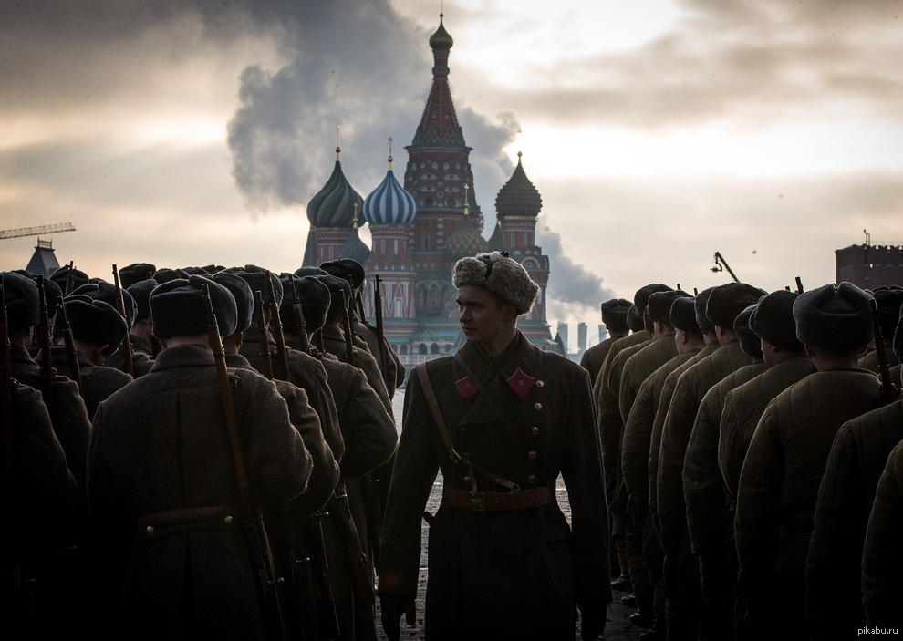 Фото парада 1941 года на красной площади