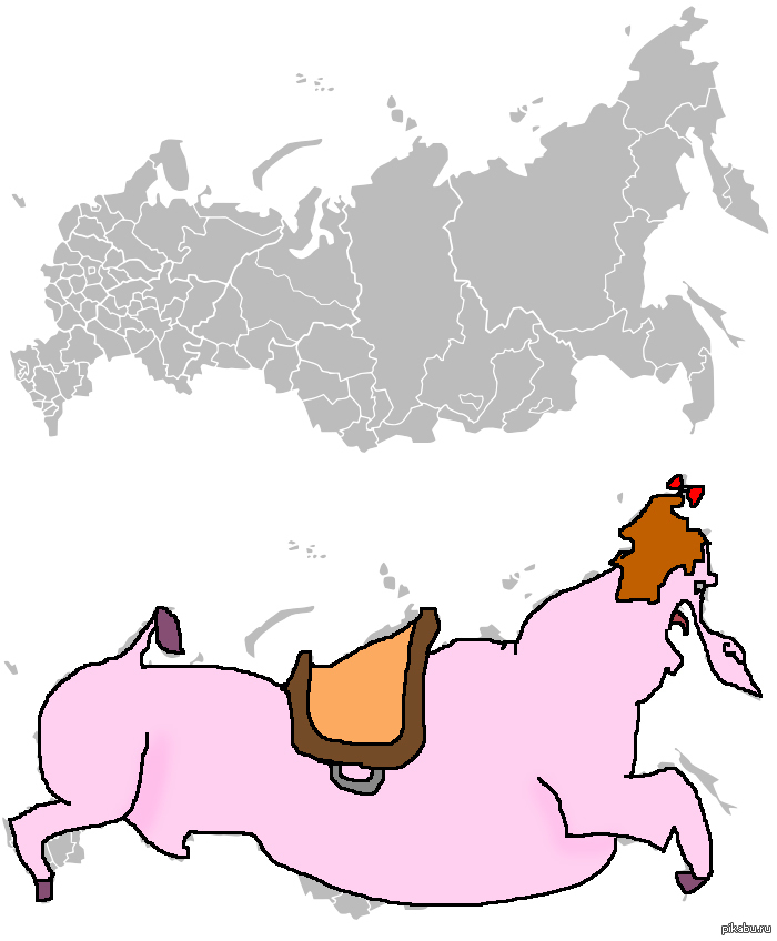 Карта на коне