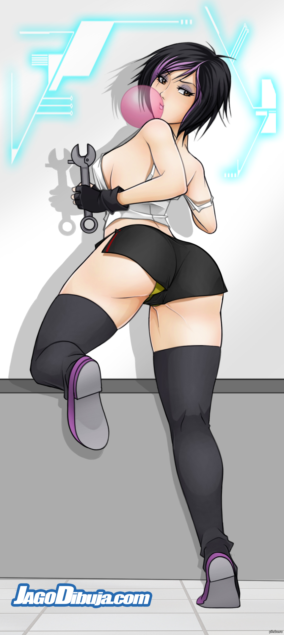 Go Go Tomago from Big Hero 6 - NSFW, Jago, Jagoart, Art, , , City of heroes, Gogo Tomago